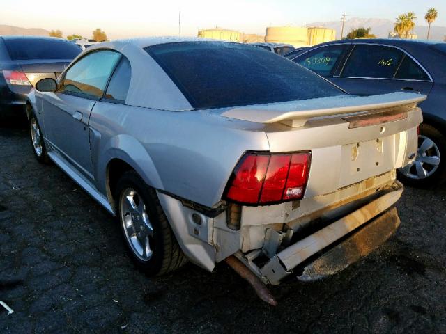 1FAFP40403F367987 - 2003 FORD MUSTANG GRAY photo 3