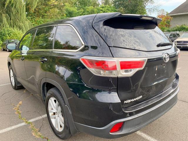 5TDBKRFH9FS097712 - 2015 TOYOTA HIGHLANDER BLACK photo 5