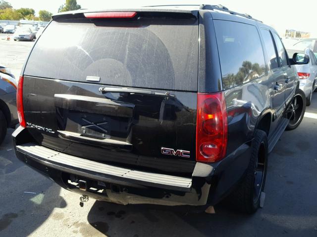 1GKFK16337R189040 - 2007 GMC YUKON XL K BLACK photo 4