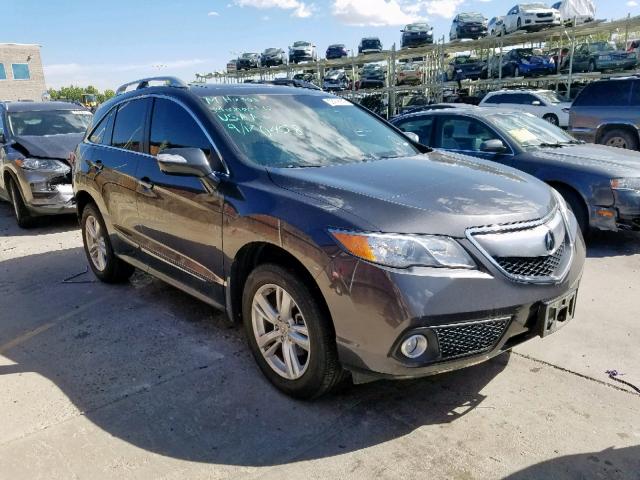 5J8TB4H57EL020493 - 2014 ACURA RDX TECHNO GRAY photo 1