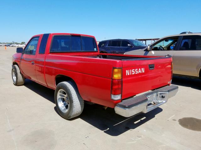 1N6SD16S4TC365017 - 1996 NISSAN TRUCK KING RED photo 3