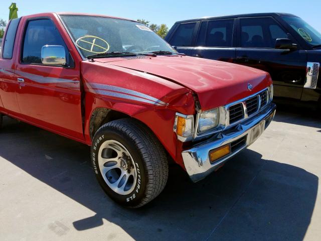 1N6SD16S4TC365017 - 1996 NISSAN TRUCK KING RED photo 9