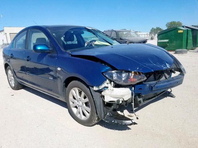 JM1BK323871688605 - 2007 MAZDA 3 S BLUE photo 1