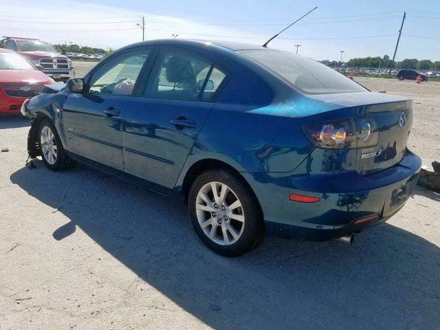 JM1BK323871688605 - 2007 MAZDA 3 S BLUE photo 3