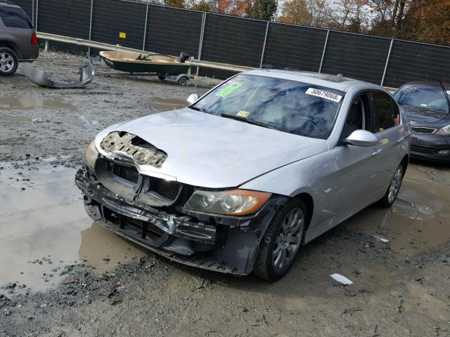 WBAVB33576KR73363 - 2006 BMW 330 I SILVER photo 2