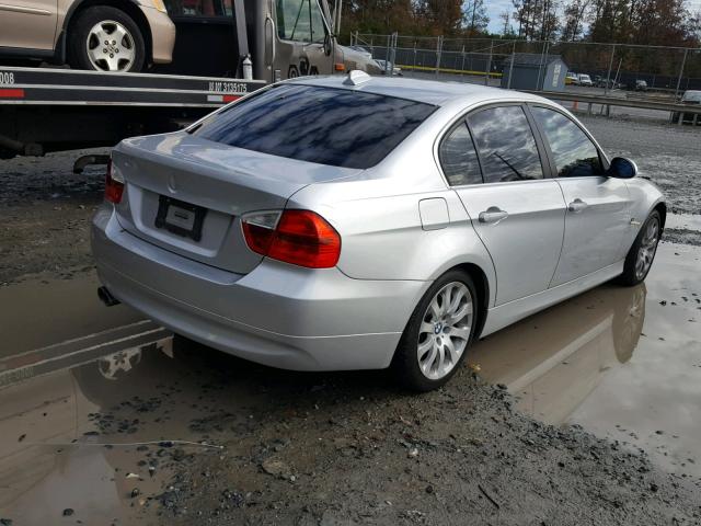 WBAVB33576KR73363 - 2006 BMW 330 I SILVER photo 4