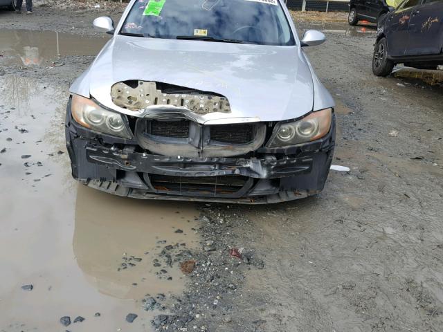 WBAVB33576KR73363 - 2006 BMW 330 I SILVER photo 9