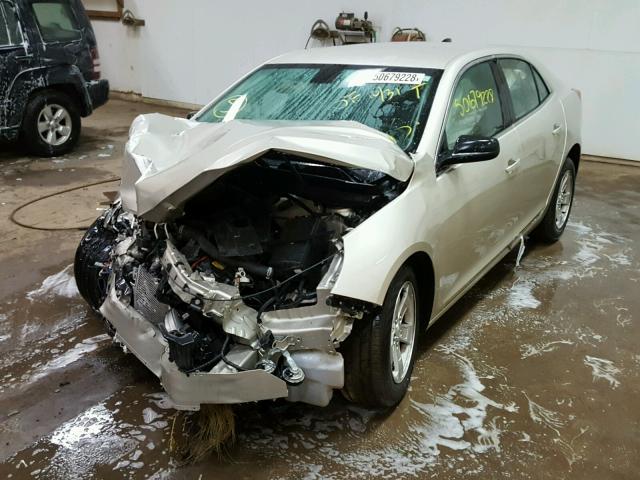 1G11B5SL4FF277106 - 2015 CHEVROLET MALIBU LS TAN photo 2
