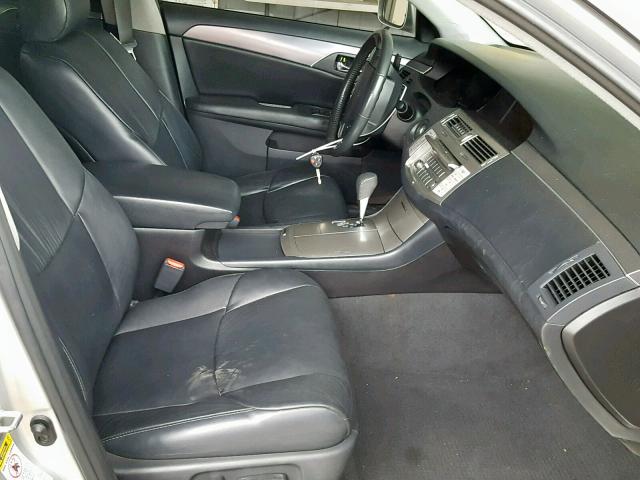 4T1BK36B08U282315 - 2008 TOYOTA AVALON XL SILVER photo 5