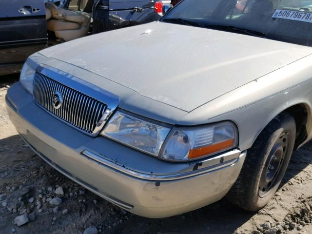 2MHHM75W04X644541 - 2004 MERCURY GRAND MARQ TAN photo 9