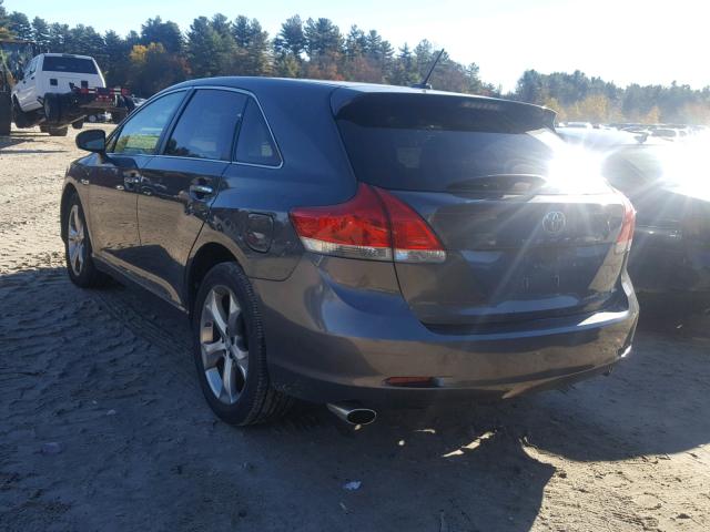 4T3BK3BB9AU027293 - 2010 TOYOTA VENZA BASE GRAY photo 3