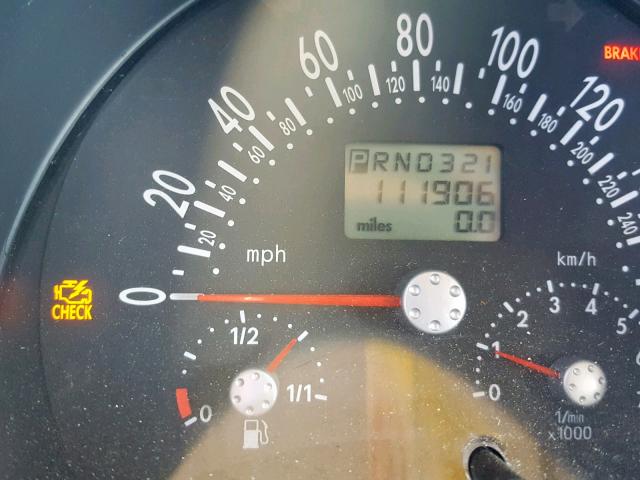 3VWDD21C11M436765 - 2001 VOLKSWAGEN NEW BEETLE 银色 照片 8