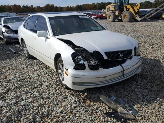 JT8BD69S710143614 - 2001 LEXUS GS 300 WHITE photo 1