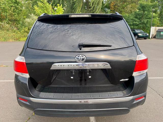 5TDDK3EHXDS233687 - 2013 TOYOTA HIGHLANDER BLACK photo 4