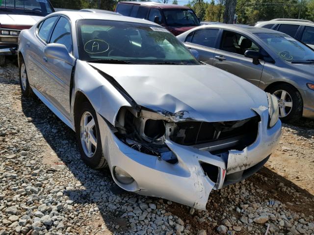 2G2WP522341161376 - 2004 PONTIAC GRAND PRIX SILVER photo 1