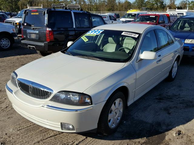1LNHM86S74Y648730 - 2004 LINCOLN LS BLACK photo 2