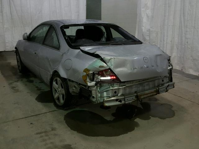 19UYA42641A035856 - 2001 ACURA 3.2CL TYPE SILVER photo 3