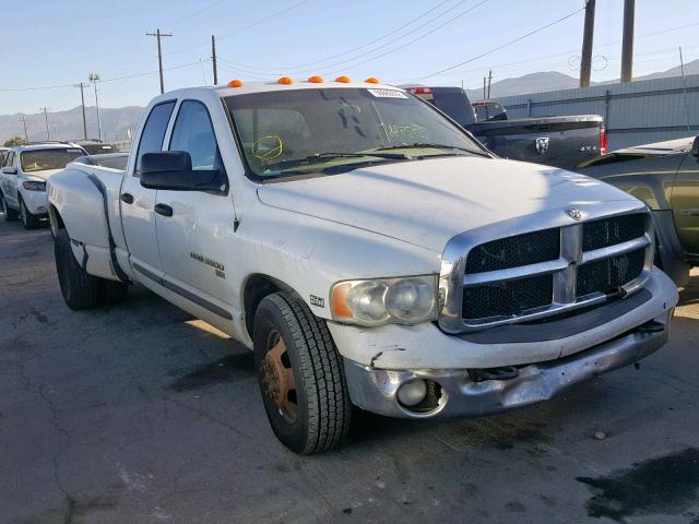 3D7MA48C04G267618 - 2004 DODGE RAM 3500 S WHITE photo 1