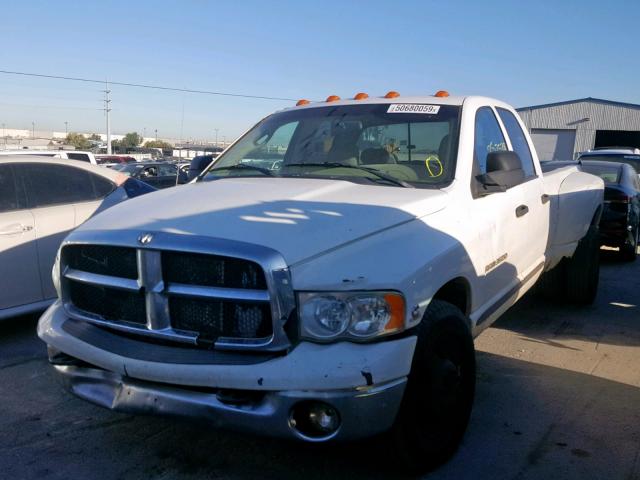 3D7MA48C04G267618 - 2004 DODGE RAM 3500 S WHITE photo 2