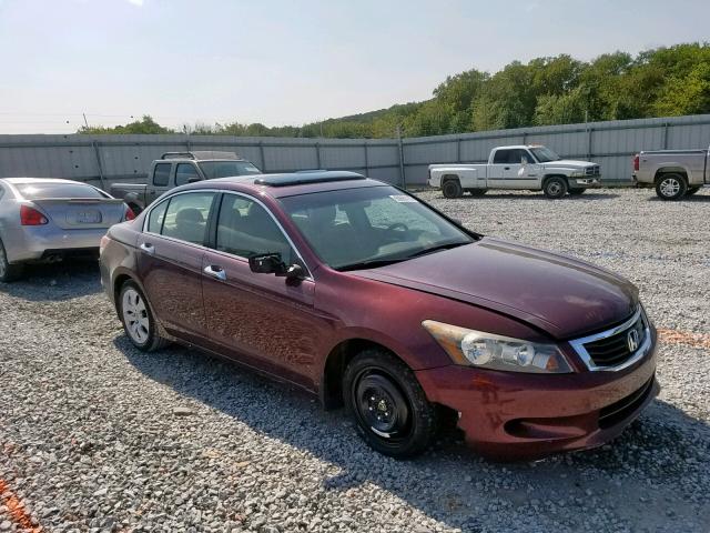 1HGCP36889A028810 - 2009 HONDA ACCORD EXL RED photo 1