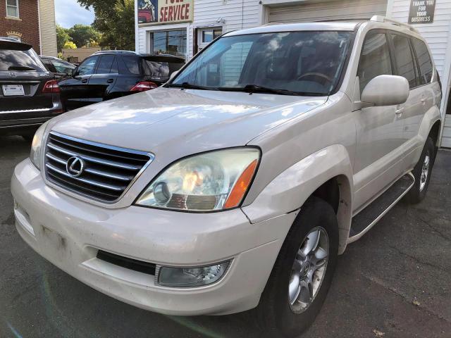 JTJBT20X130002480 - 2003 LEXUS GX 470 WHITE photo 2