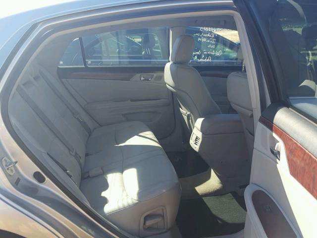 4T1BK3DB9BU426356 - 2011 TOYOTA AVALON BAS SILVER photo 6
