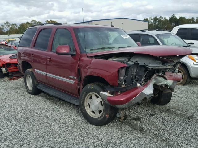 1GKEC13TX5J150843 - 2005 GMC YUKON MAROON photo 1