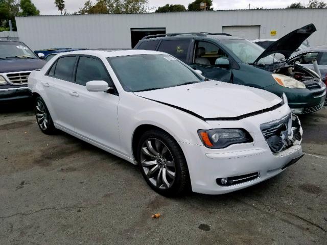 2C3CCABGXEH250759 - 2014 CHRYSLER 300 S WHITE photo 1