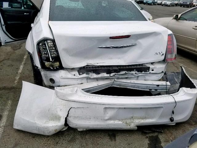 2C3CCABGXEH250759 - 2014 CHRYSLER 300 S WHITE photo 9