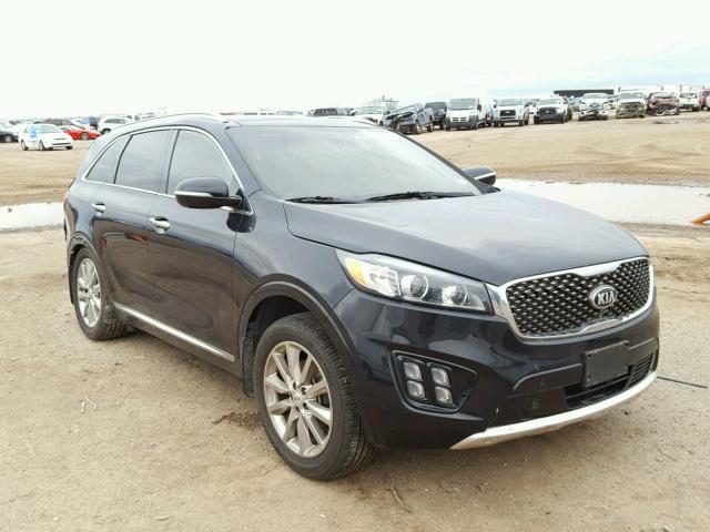 5XYPK4A51HG294962 - 2017 KIA SORENTO SX BLACK photo 1