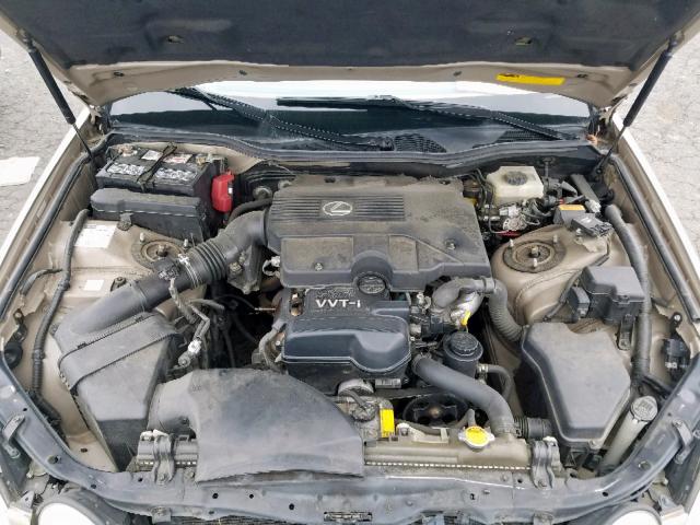 JT8BD69S410120386 - 2001 LEXUS GS 300 GOLD photo 7