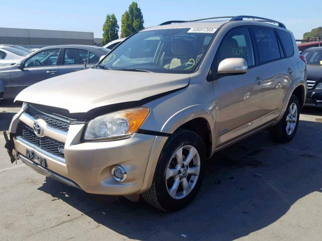 JTMBK34V995079081 - 2009 TOYOTA RAV4 LIMIT GOLD photo 2