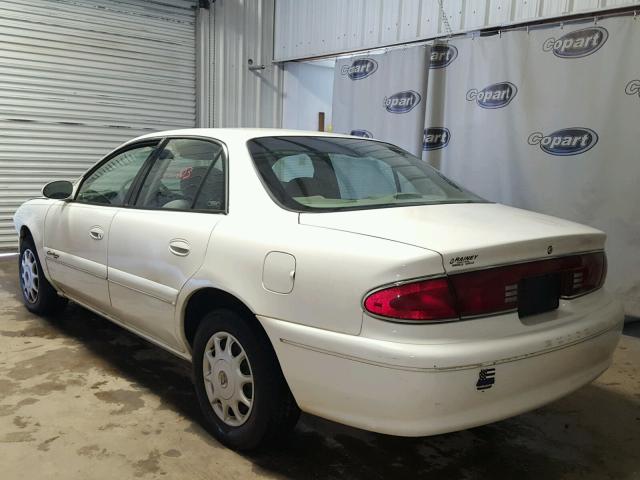 2G4WS52J311259381 - 2001 BUICK CENTURY CU WHITE photo 3