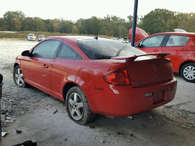 1G2AS18H197109431 - 2009 PONTIAC G5 RED photo 3