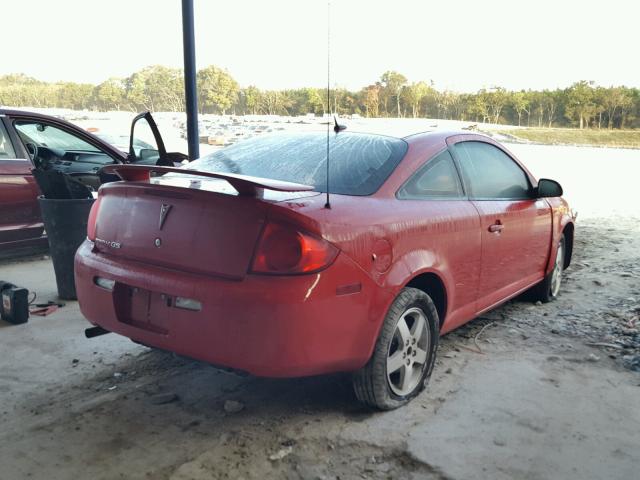 1G2AS18H197109431 - 2009 PONTIAC G5 RED photo 4