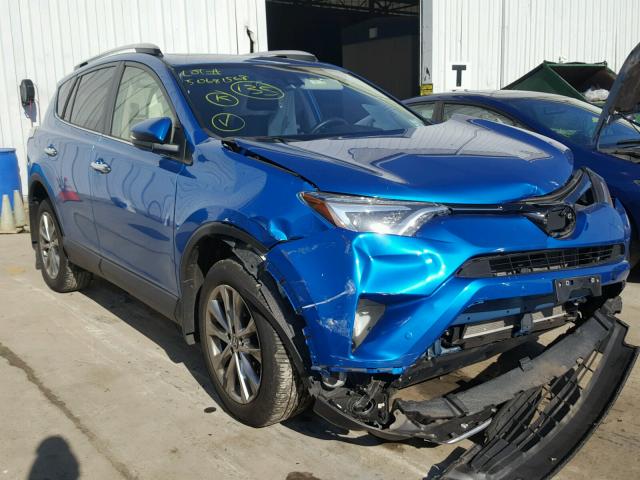 JTMDFREV4GJ064216 - 2016 TOYOTA RAV4 LIMIT BLUE photo 1