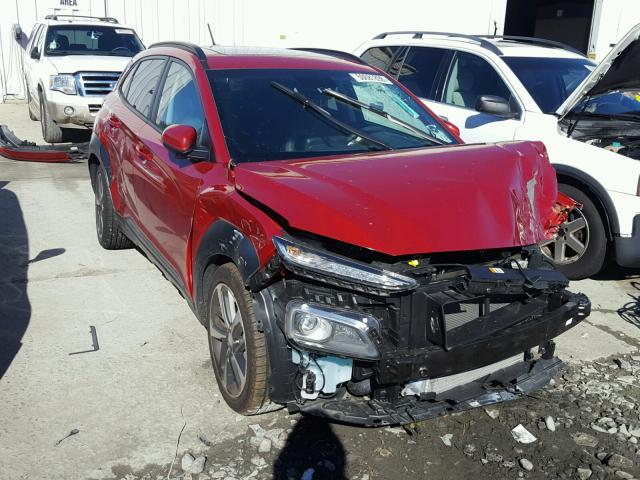 KM8K3CA56JU117809 - 2018 HYUNDAI KONA LIMIT RED photo 1