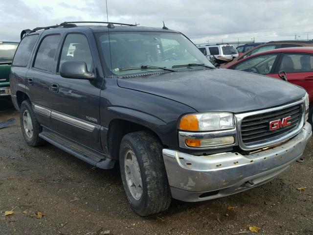 1GKEK13T75J159731 - 2005 GMC YUKON GRAY photo 1