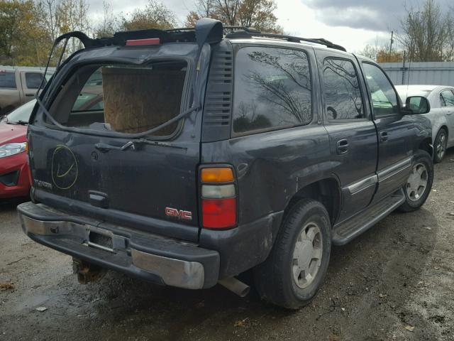 1GKEK13T75J159731 - 2005 GMC YUKON GRAY photo 4