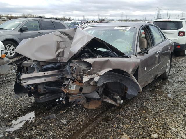 2G4WB52K541336572 - 2004 BUICK REGAL LS BROWN photo 2