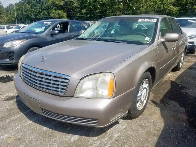 1G6KD54Y03U251336 - 2003 CADILLAC DEVILLE BEIGE photo 2