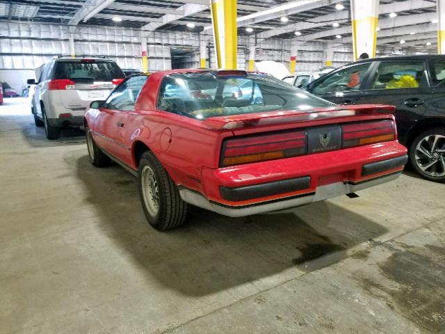 1G2FS87S3GL256849 - 1986 PONTIAC FIREBIRD RED photo 3