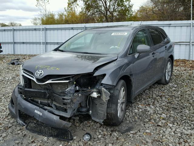 4T3ZA3BB0BU050366 - 2011 TOYOTA VENZA BASE GRAY photo 2