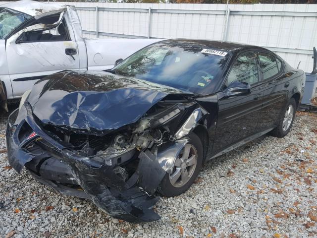 2G2WP552771214838 - 2007 PONTIAC GRAND PRIX BLACK photo 2