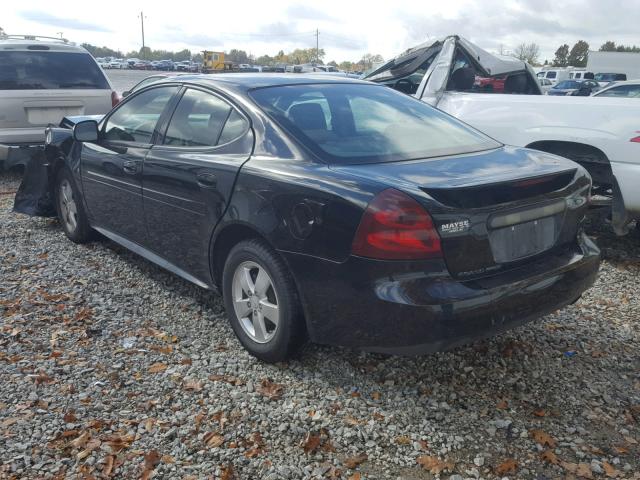 2G2WP552771214838 - 2007 PONTIAC GRAND PRIX BLACK photo 3