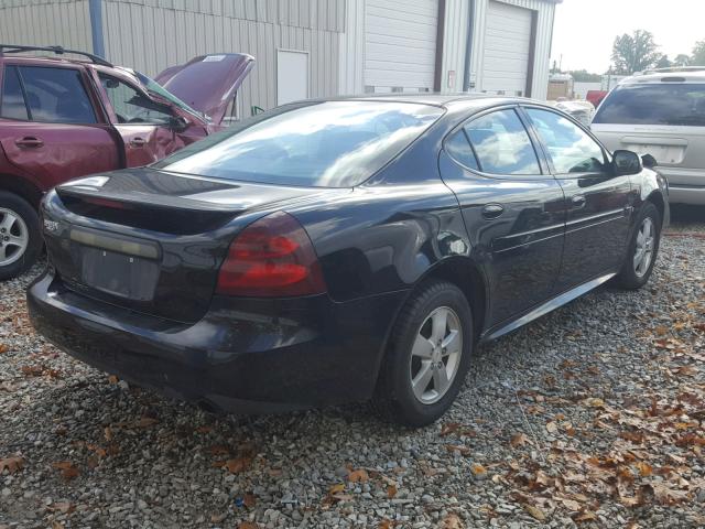 2G2WP552771214838 - 2007 PONTIAC GRAND PRIX BLACK photo 4