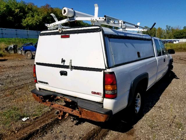 1GTHC29U64E233773 - 2004 GMC SIERRA C25 WHITE photo 4