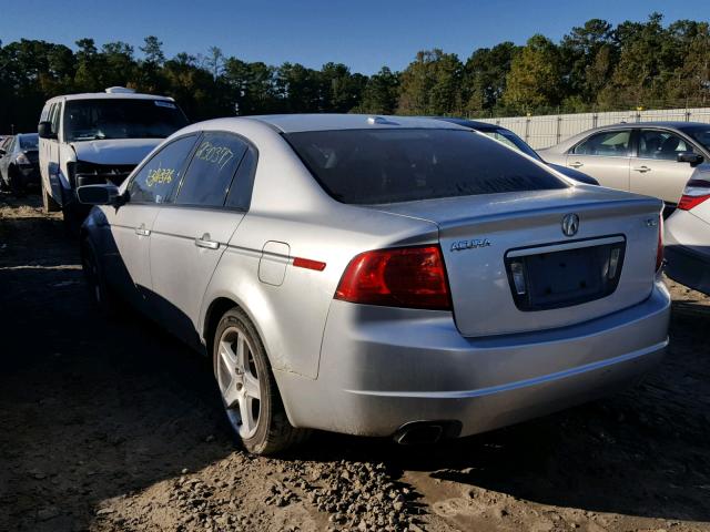 19UUA662X5A042365 - 2005 ACURA TL GRAY photo 3