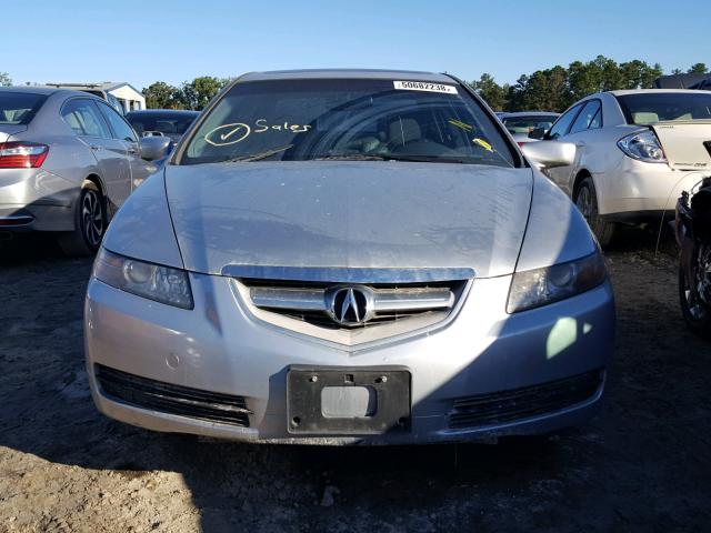 19UUA662X5A042365 - 2005 ACURA TL GRAY photo 9