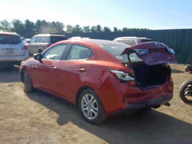 3MYDLBZV3GY107757 - 2016 TOYOTA SCION IA BURGUNDY photo 3